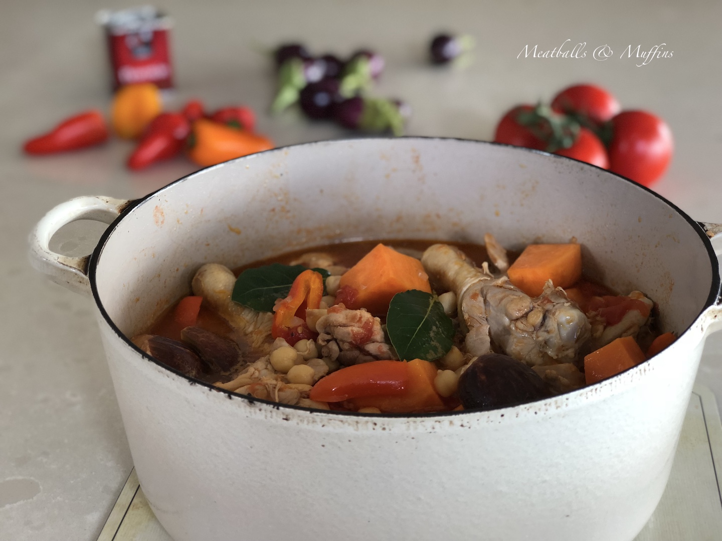 Summer Chicke Stew &amp; Veg
