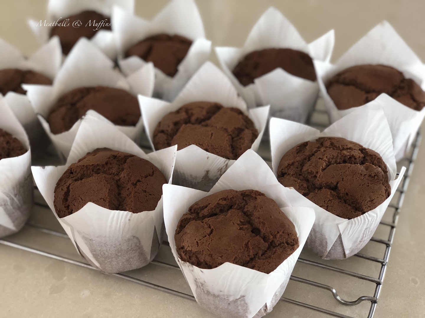 Plain Nutella Muffins